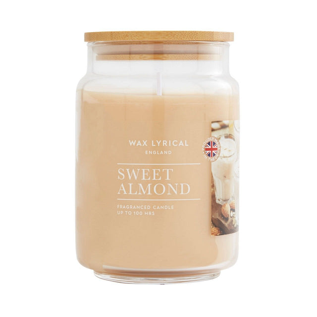 Wax Lyrical Large Jar Candle – Sweet Almond - CANDLES - Beattys of Loughrea