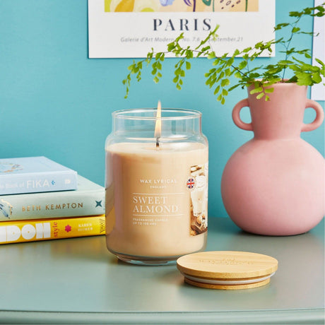Wax Lyrical Large Jar Candle – Sweet Almond - CANDLES - Beattys of Loughrea