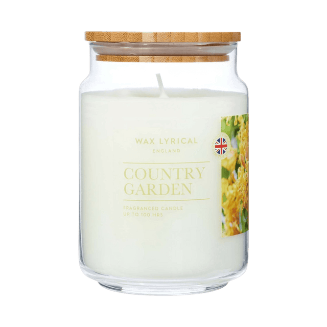 Wax Lyrical Large Jar Candle – Country Garden - CANDLES - Beattys of Loughrea