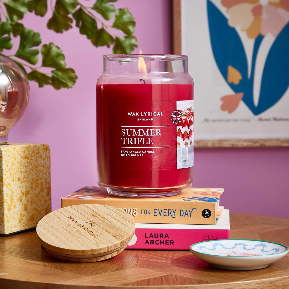 Wax Lyrical Large Jar Candle – Summer Trifle - CANDLES - Beattys of Loughrea