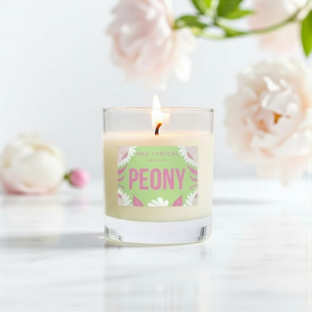Wax Lyrical Peony Candle – 190g - CANDLES - Beattys of Loughrea