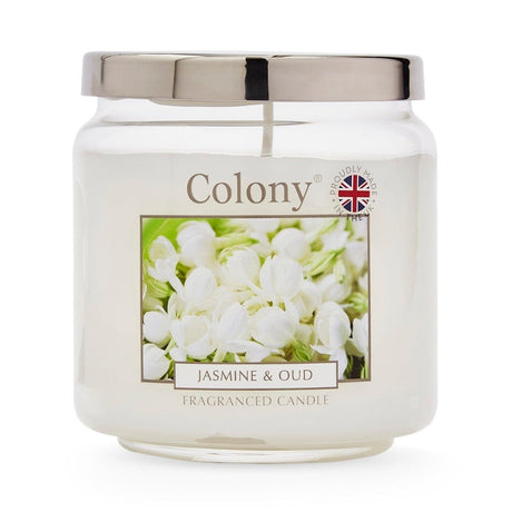 Colony Jasmine & Oud Medium Candle - CANDLES - Beattys of Loughrea