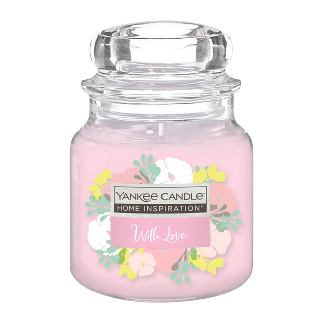 With Love Home Inspiration Medium Yankee Candle 340g - CANDLES - Beattys of Loughrea