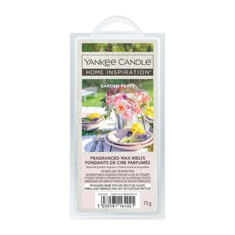 Garden Party Home Inspirations Yankee Candle Wax Melts - POT POURRI/AROMATHERAPY/OILS/DIFFUSER - Beattys of Loughrea