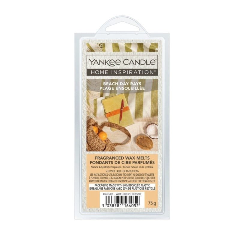 Beach Day Rays Home Inspirations Yankee Candle Wax Melts - POT POURRI/AROMATHERAPY/OILS/DIFFUSER - Beattys of Loughrea