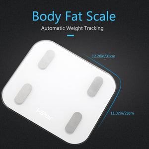 i - Star Bluetooth Body Fat Scale – Wireless Smart Full Body Analyzer - BATHROOM SCALES - Beattys of Loughrea