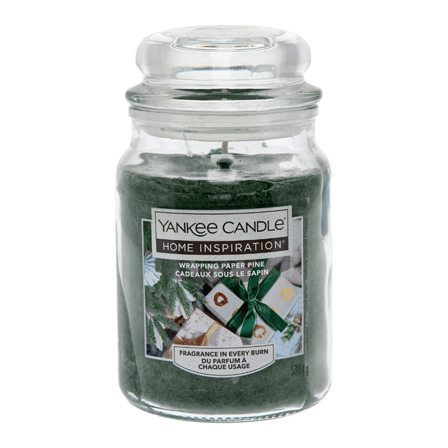 Wrapping Paper Pine Home Inspirations Large Yankee Candle 538g - CANDLES - Beattys of Loughrea