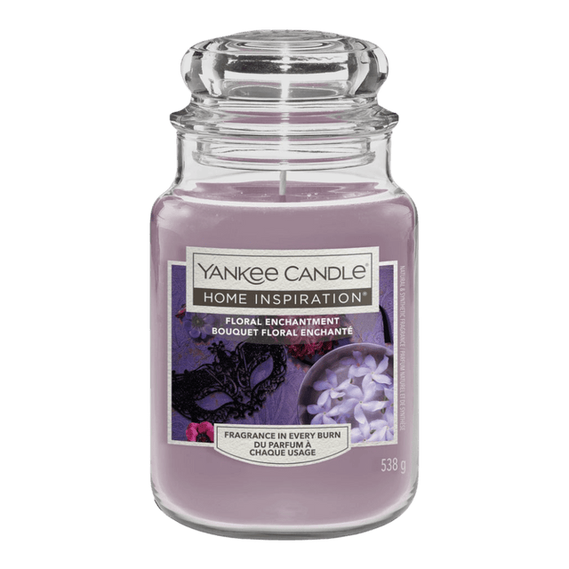 Floral Enchantment Home Inspirations Large Yankee Candle 538g - CANDLES - Beattys of Loughrea