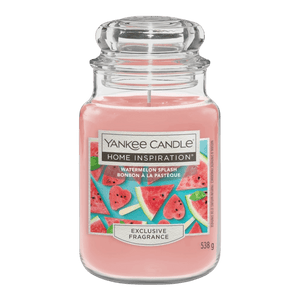 Watermelon Splash Home Inspirations Large Yankee Candle 538g - Beattys of Loughrea | www.beattys.ie