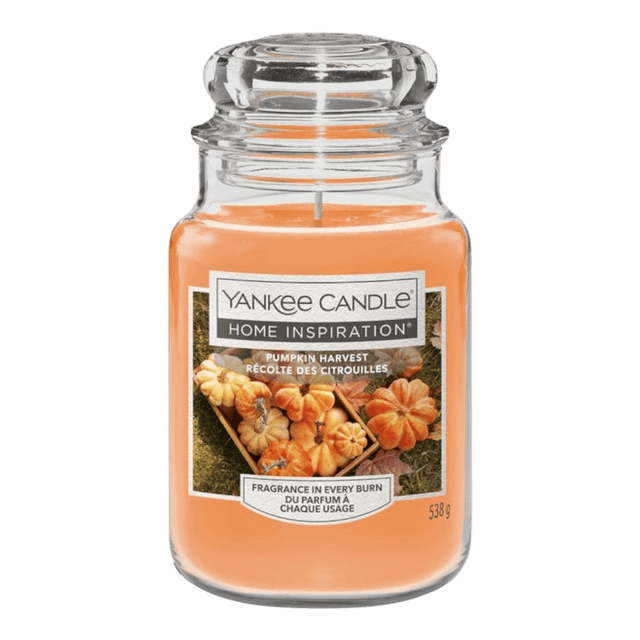 Pumpkin Harvest Home Inspirations Large Yankee Candle 538g - CANDLES - Beattys of Loughrea