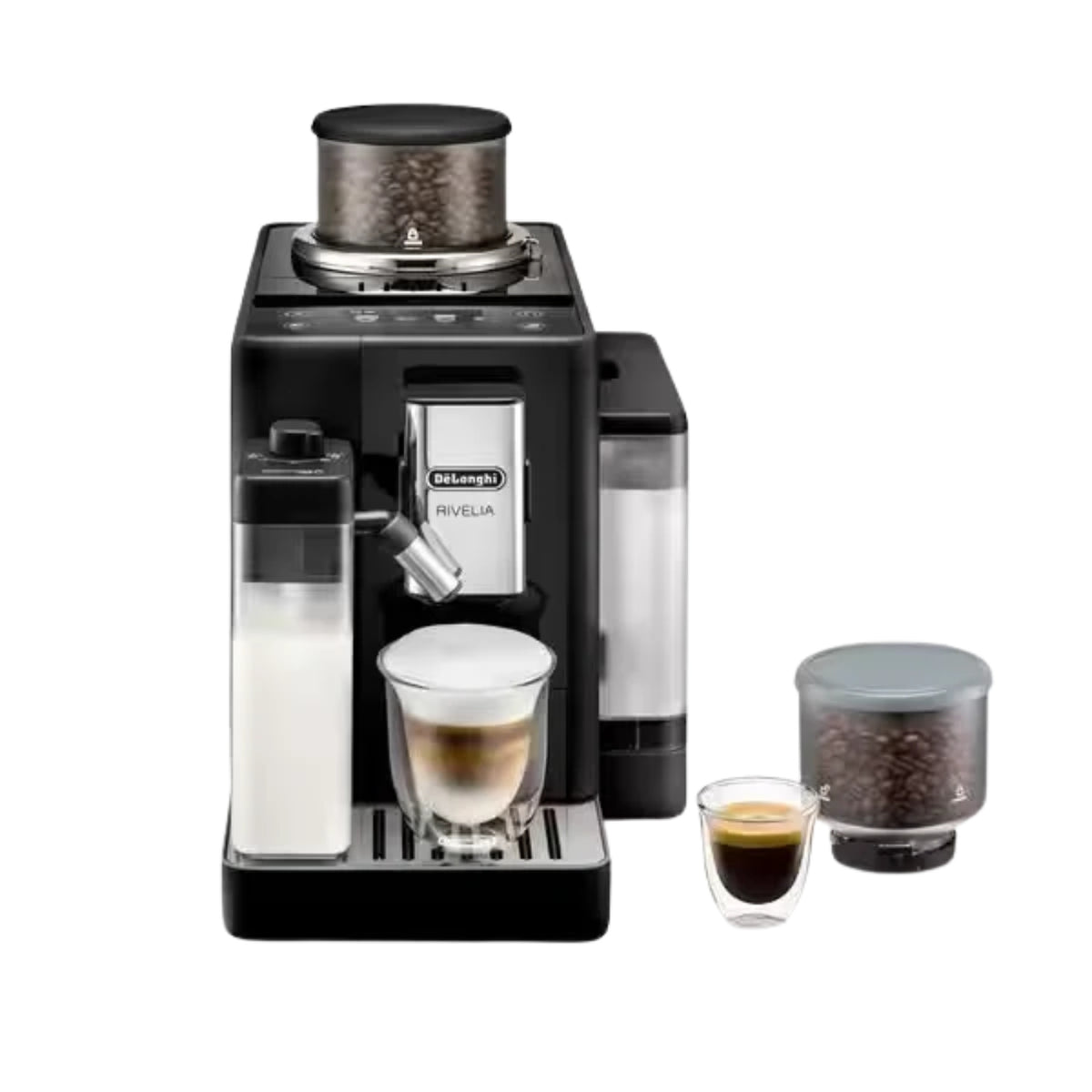 De'Longhi Rivelia EXAM440.55.B Black Automatic Bean to Cup Coffee Machine