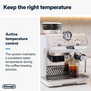 Delonghi La Specialista Arte Manual Bean to Cup Coffee Machine - White | EC9155.W - COFFEE MAKERS / ACCESSORIES - Beattys of Loughrea