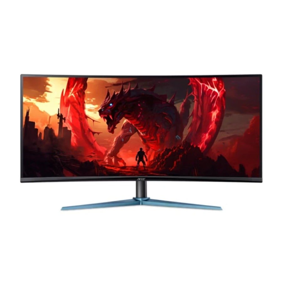 Acer Nitro 34 Inch Ultra Wide 1440p Gaming Monitor - Black | UM.CE0EE.004 - PC/ GAMING MONITOR - Beattys of Loughrea