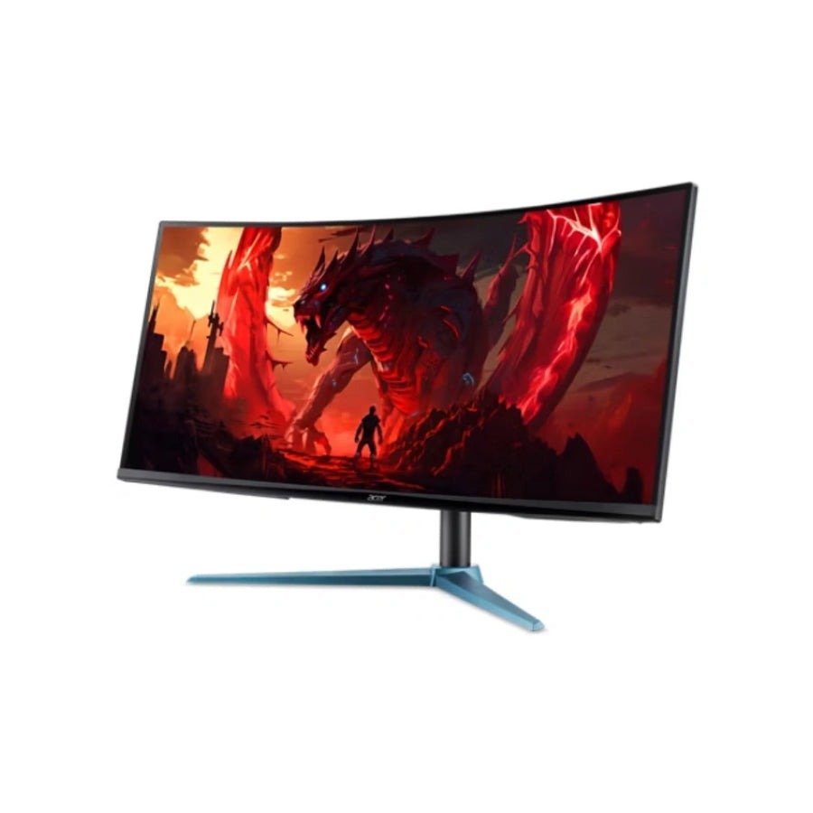 Acer Nitro 34 Inch Ultra Wide 1440p Gaming Monitor - Black | UM.CE0EE.004 - PC/ GAMING MONITOR - Beattys of Loughrea