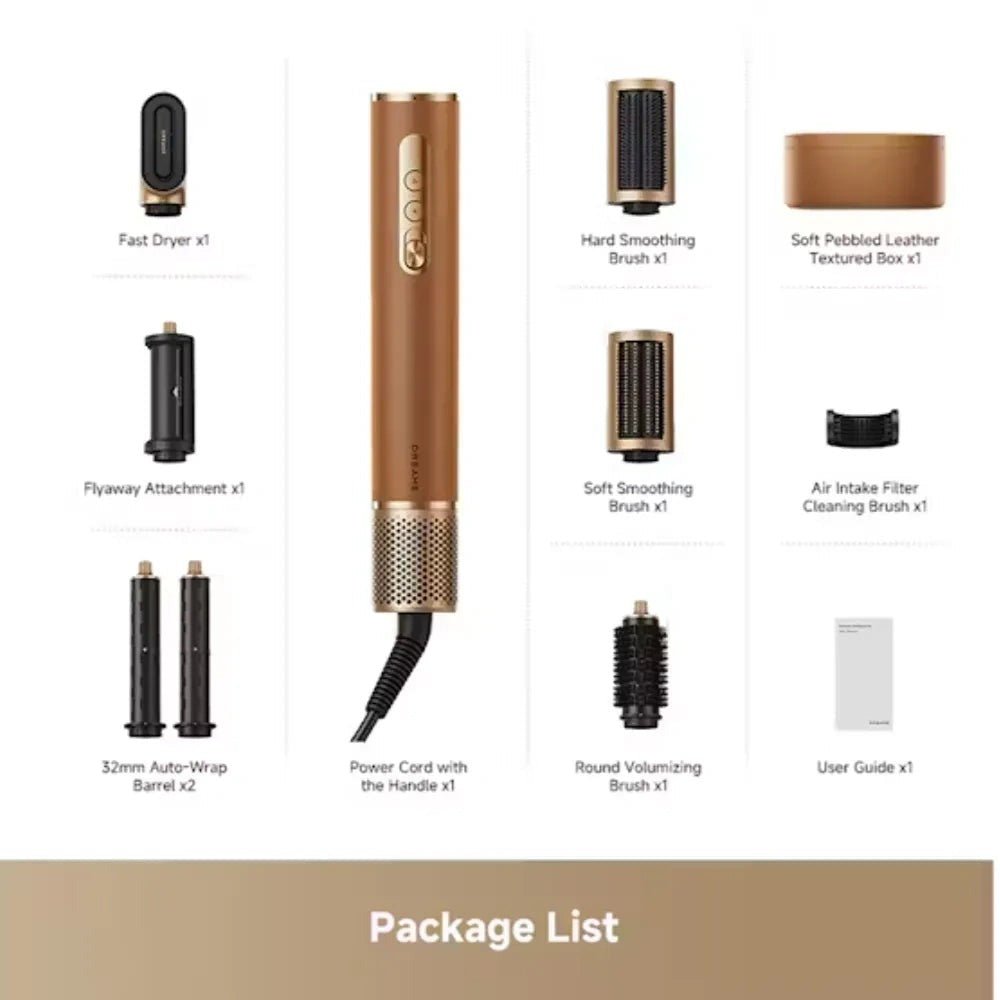 Dreame AirStyle Pro 7 in 1 Hair Styler Curler & Straightener | AMF18A - CURLERS/CRIMPERS/STRAIGHTENERS - Beattys of Loughrea