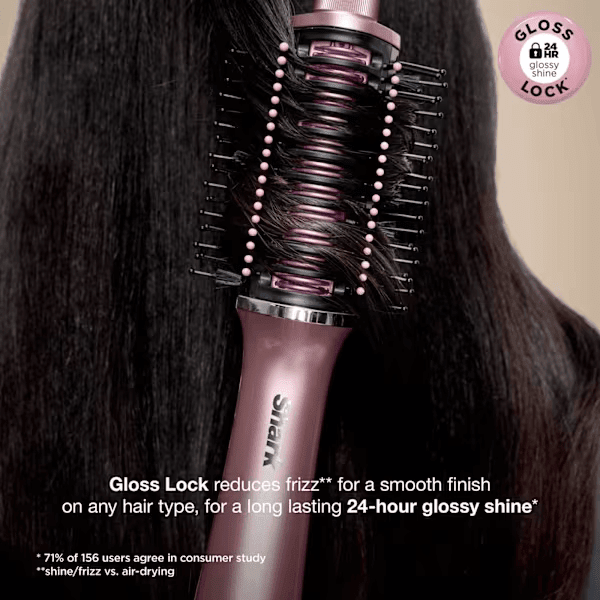 Shark Glossi 2 - in - 1 Hot Tool and Air Glosser - Lychee - HT302UKPK - CURLERS/CRIMPERS/STRAIGHTENERS - Beattys of Loughrea