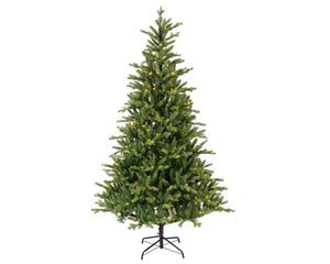Everlands Allison Pine Pre - lit Warm White Artificial Christmas Tree 210cm (7ft) - XMAS TREE ARTIFICIAL - Beattys of Loughrea