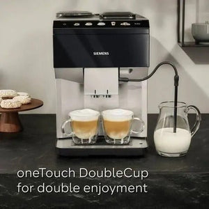 Siemens TP515GB1 Bean to Cup Coffee Machine – Black / Silver - COFFEE MAKERS / ACCESSORIES - Beattys of Loughrea