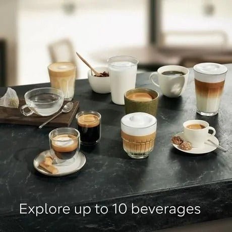 Siemens TP515GB1 Bean to Cup Coffee Machine – Black / Silver - COFFEE MAKERS / ACCESSORIES - Beattys of Loughrea