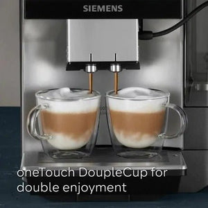 Siemens TP515GB1 Bean to Cup Coffee Machine – Black / Silver - COFFEE MAKERS / ACCESSORIES - Beattys of Loughrea