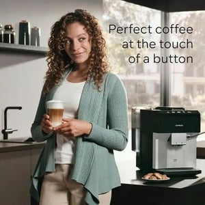 Siemens TP515GB1 Bean to Cup Coffee Machine – Black / Silver - COFFEE MAKERS / ACCESSORIES - Beattys of Loughrea