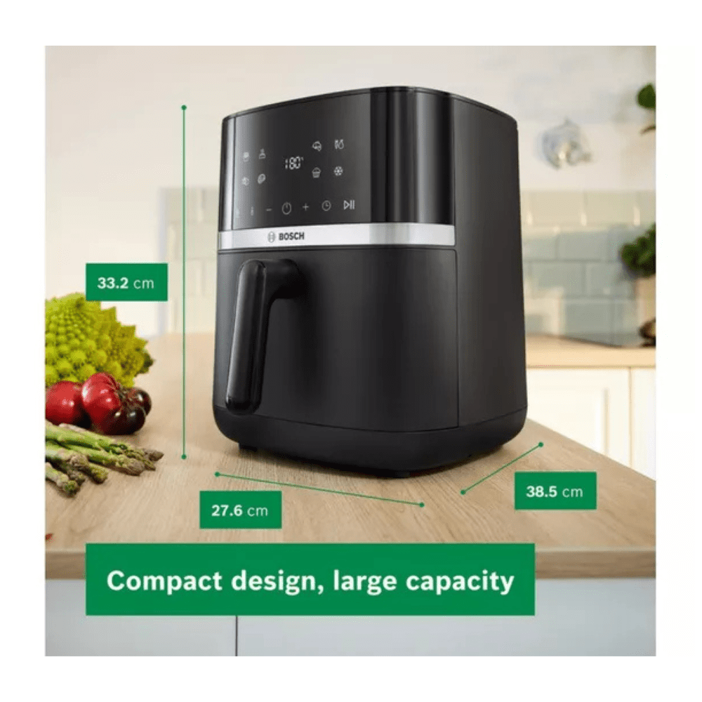 Bosch Series 4 6.1L Air Fryer Black | MAF462B0GB - AIR FRYER / DEEP FAT FRYERS - Beattys of Loughrea