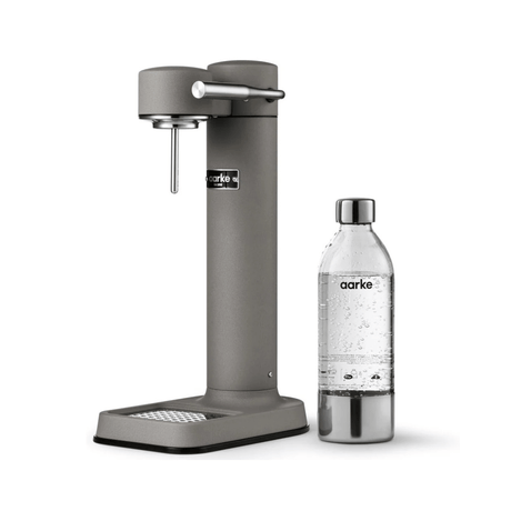 Aarke Carbonator 3 – Sparkling Water Maker (Matte Grey) - WATER CARBONATORS, SODA STREAM - Beattys of Loughrea
