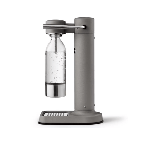 Aarke Carbonator 3 – Sparkling Water Maker (Matte Grey) - WATER CARBONATORS, SODA STREAM - Beattys of Loughrea