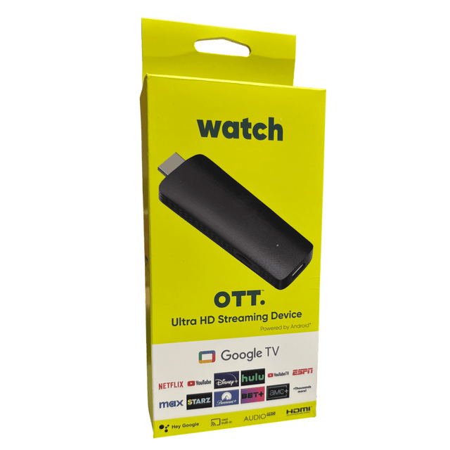 OTT. Watch Ultra HD Android Streaming Device - SATELLITE & KITS - Beattys of Loughrea