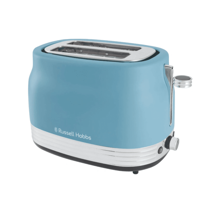 Russell Hobbs Hanley 2 Slice Toaster - Blue | 28651 - TOASTERS - Beattys of Loughrea