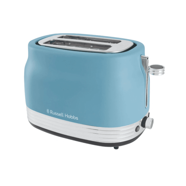 Russell Hobbs Hanley 2 Slice Toaster - Blue | 28651 - TOASTERS - Beattys of Loughrea