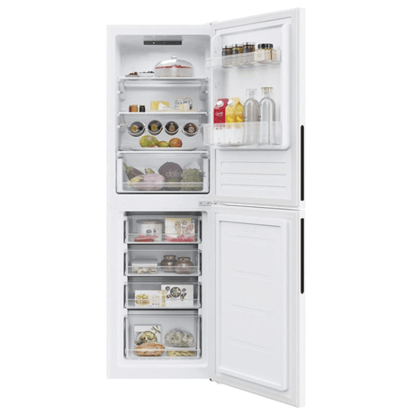 Hoover 176cm 50/50 Fridge Freezer Low Frost - White | HVCT3L517EWKR - FR/FREEZER MED COMBI 0 - 299L - Beattys of Loughrea