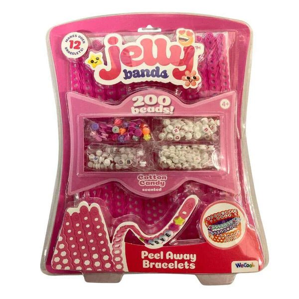 Jelly Bands Cotton Candy Scented Peel Away Bracelets - ART & CRAFT/MAGIC/AIRFIX - Beattys of Loughrea