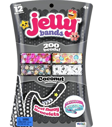 Jelly Bands Coconut Scented Peel Away Bracelets - Beattys of Loughrea | www.beattys.ie
