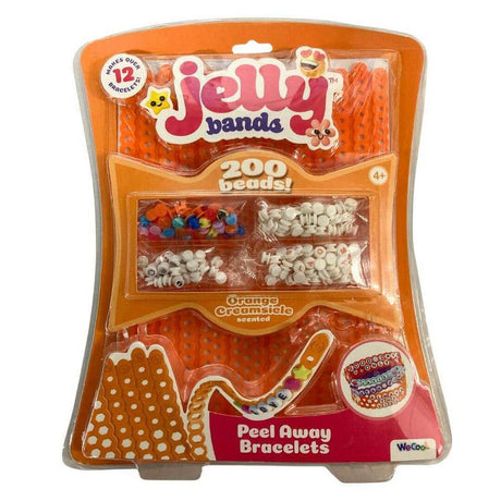 Jelly Bands Orange Creamsicle Scented Peel Away Bracelets - ART & CRAFT/MAGIC/AIRFIX - Beattys of Loughrea