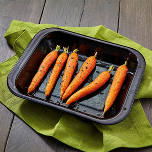 Judge Essentials Enamel 28 x 22cm Granite Roaster