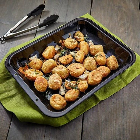 Judge Ovenware Enamel 38 × 30 × 5cm Rectangular Roaster - BAKEWARE - Beattys of Loughrea