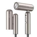 Dreame Pocket Neo titanium gold hair dryer, high‑speed motor