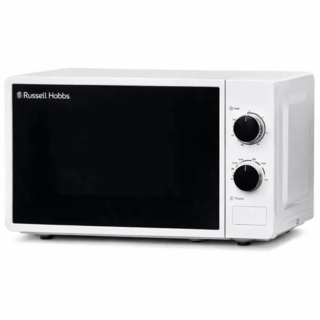 Russell Hobbs 17 Litre 700W Manual Microwave - White | RHMM703 - MN - MICROWAVES - Beattys of Loughrea