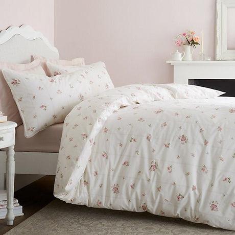 Bianca Rosebud Lace 200 Thread Count Cotton Duvet Set – Double - Beattys of Loughrea | www.beattys.ie