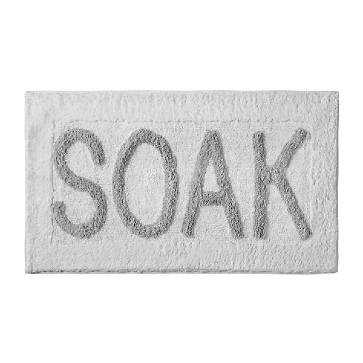 Catherine Lansfield Soak Bath Mat White - BATH MATS/SETS - Beattys of Loughrea
