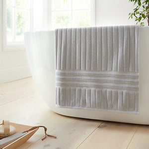 Bianca Hotel Cotton 70 x 127cm Bath Towel Silver Grey