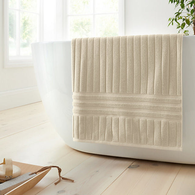 Bianca Hotel Cotton 50 x 90cm Hand Towel Natural