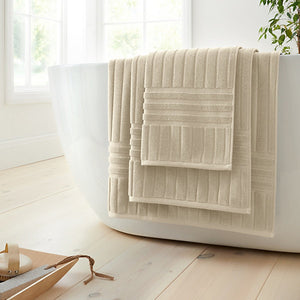 Bianca Hotel Cotton 50 x 90cm Hand Towel Natural