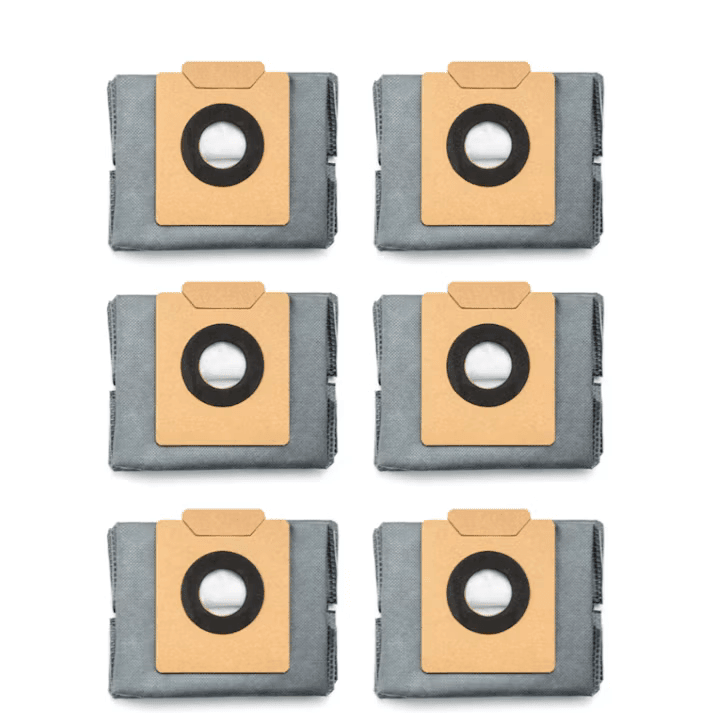 Eufy Clean Self-Empty Dust Bags 6 Pack for L50/L60 Series - White - VAC BAGS & SPARES - Beattys of Loughrea