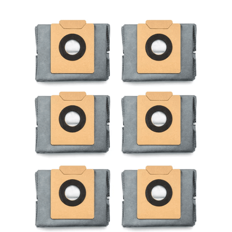 Eufy Clean Self-Empty Dust Bags 6 Pack for L50/L60 Series - White - VAC BAGS & SPARES - Beattys of Loughrea
