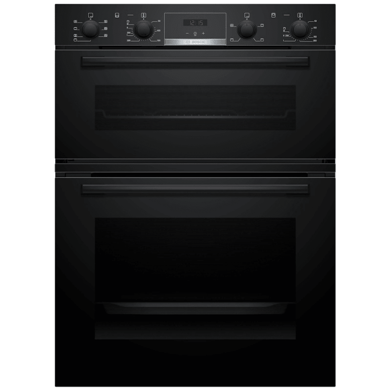 Bosch Series 4 MBA533BB3B Electric Double Oven – Black - ELECT OVEN SINGLE & DBLE BUILT IN - Beattys of Loughrea
