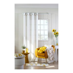 STOF Camille Throw, Natural, 125x150cm - THROWS/BLANKETS - Beattys of Loughrea