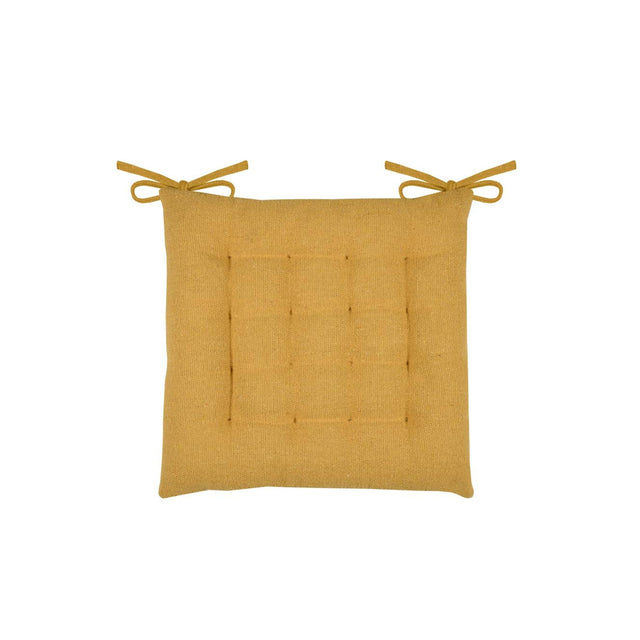STOF Monaco Canvas Seat Pad, Curry, 40x40cm - CUSHIONS/COVERS - Beattys of Loughrea