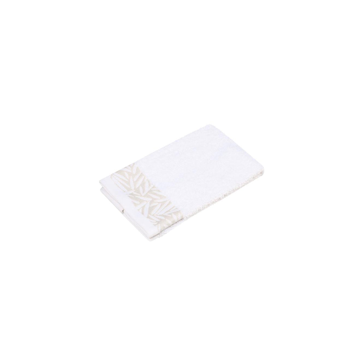 STOF Sora Cotton Hand Towel, White, 30x50cm - TOWELS FACECLOTHS - Beattys of Loughrea
